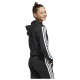 Adidas Παιδική ζακέτα Essentials 3-Stripes Full-Zip Cropped Hoodie Adidas Παιδική ζακέτα Essentials 3-Stripes Full-Zip Cropped Hoodie
